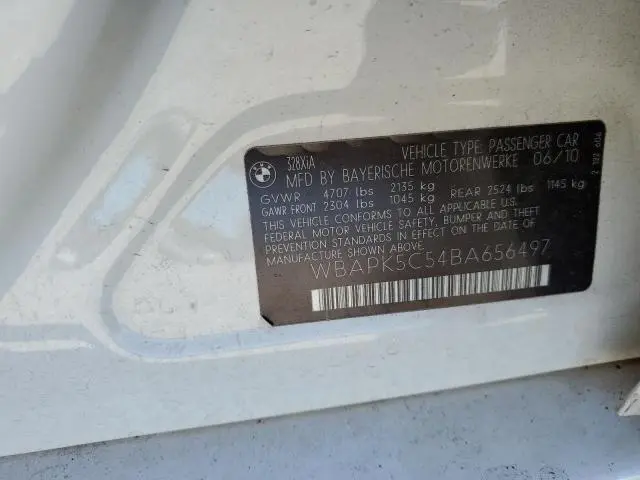 2011 BMW 328 XI SULEV  