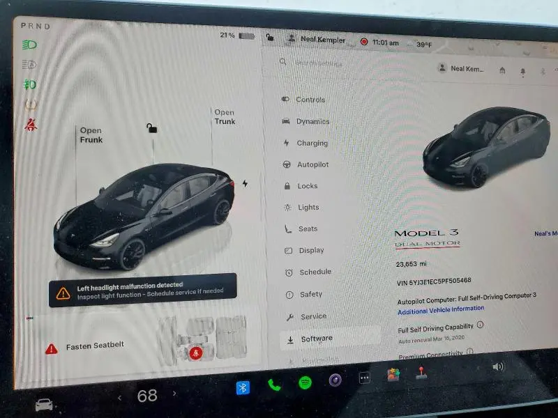 2023 TESLA MODEL 3   
