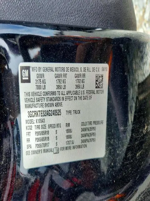 2010 CHEVROLET SILVERADO K1500 LTZ  