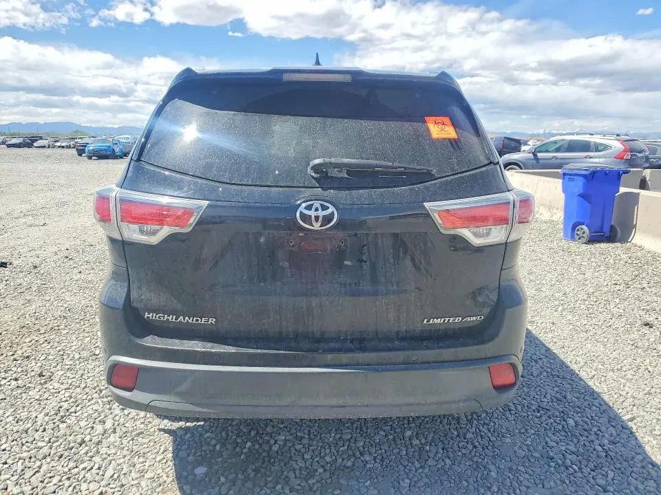 2014 TOYOTA HIGHLANDER LIMITED PLATINUM  