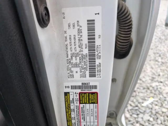 2018 TOYOTA TUNDRA CREWMAX SR5  