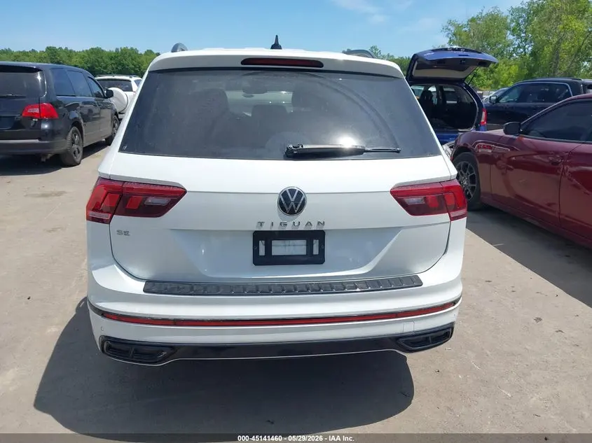 2023 VOLKSWAGEN TIGUAN 2.0T SE R-LINE BLACK