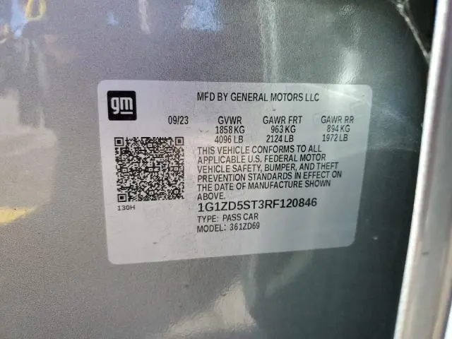 2024 CHEVROLET MALIBU LT  