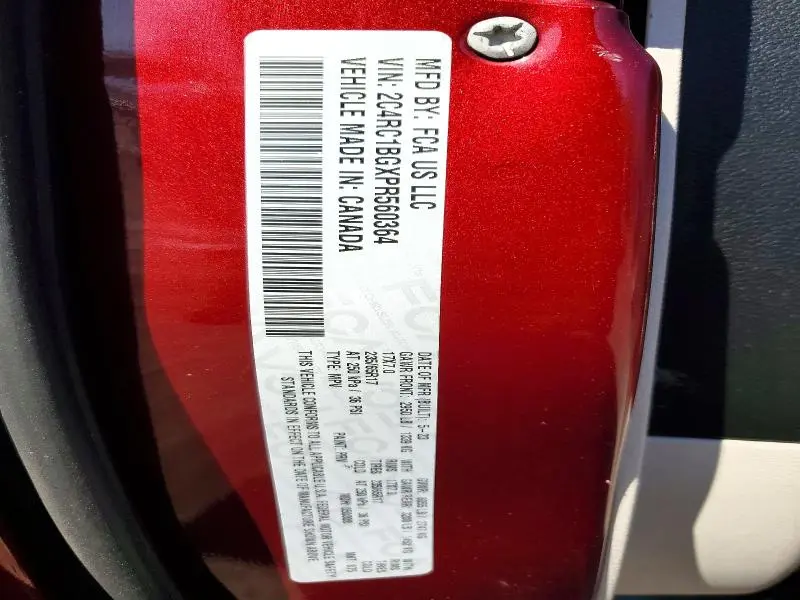 2023 CHRYSLER PACIFICA TOURING L  