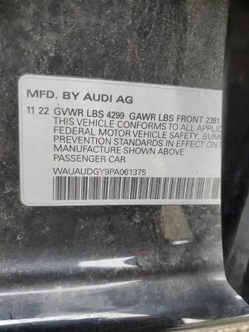 2023 AUDI A3 PREMIUM  