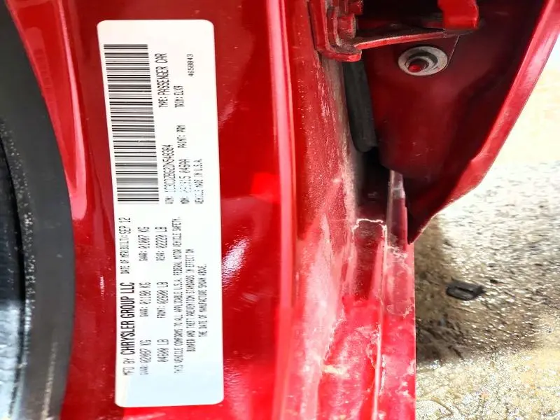 2013 DODGE AVENGER R  