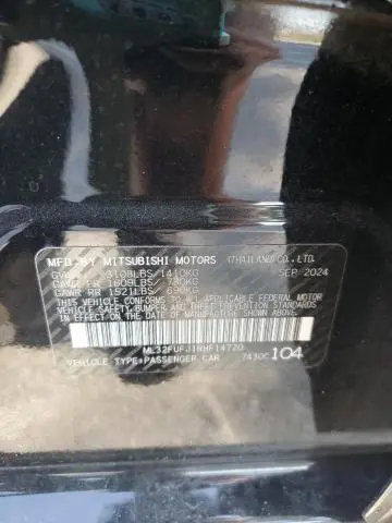 2024 MITSUBISHI MIRAGE G4 ES  