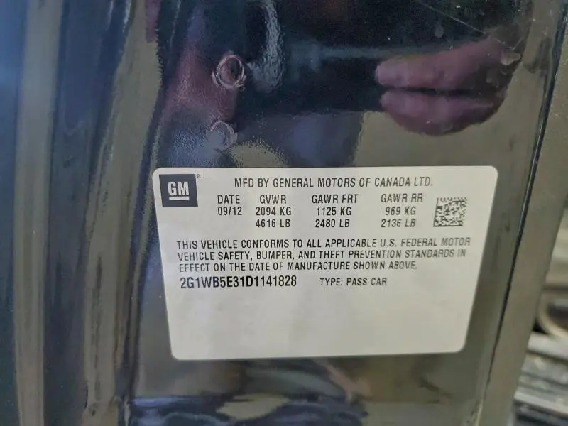 2013 CHEVROLET IMPALA LT  