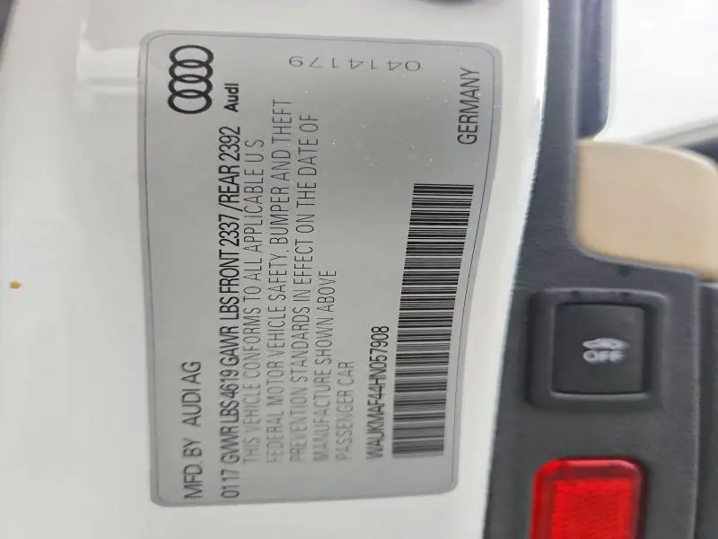 2017 AUDI A4 ULTRA PREMIUM  