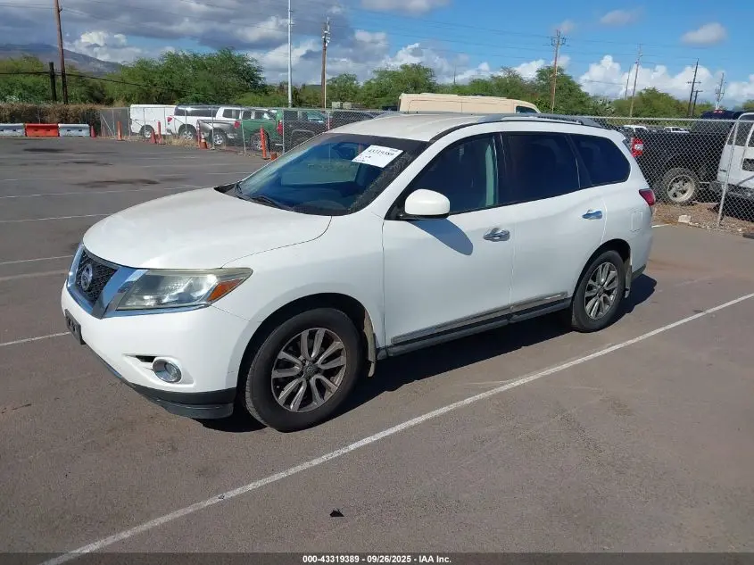 2014 NISSAN PATHFINDER SL