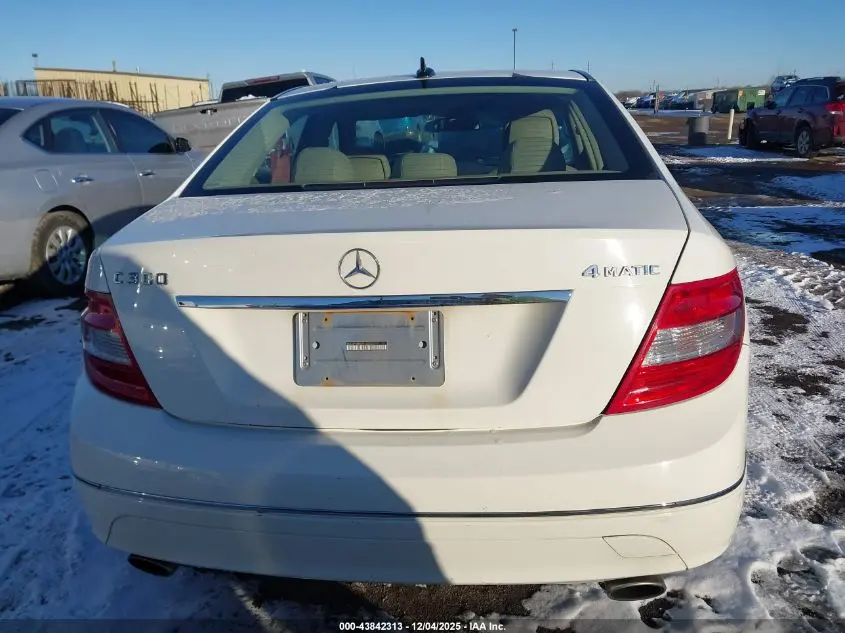 2010 MERCEDES-BENZ C 300 LUXURY 4MATIC/SPORT 4MATIC
