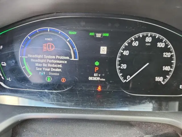 2018 HONDA ACCORD HYBRID EXL  