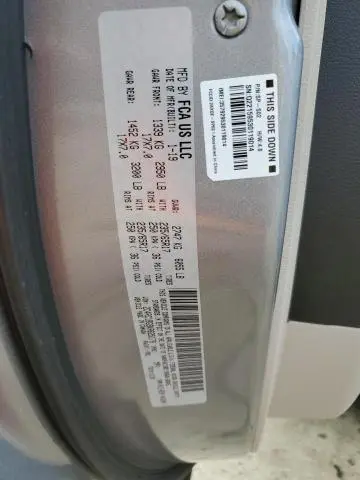 2019 CHRYSLER PACIFICA TOURING L  