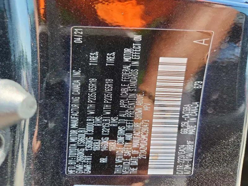 2021 LEXUS RX 350 BASE  