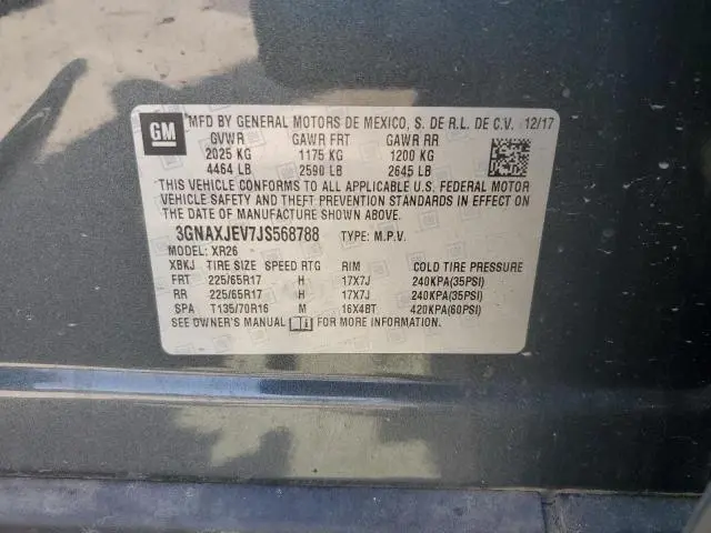 2018 CHEVROLET EQUINOX LT  