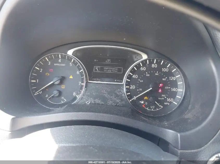 2018 NISSAN ALTIMA 2.5 S