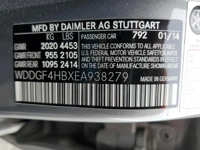 2014 MERCEDES-BENZ C 250  