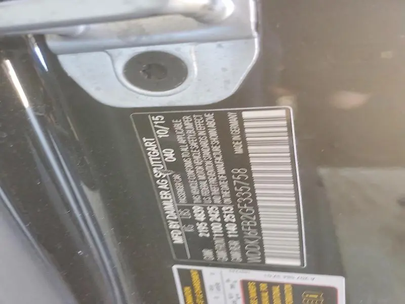 2016 MERCEDES-BENZ E 400  