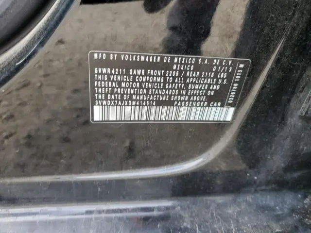 2013 VOLKSWAGEN JETTA SE  