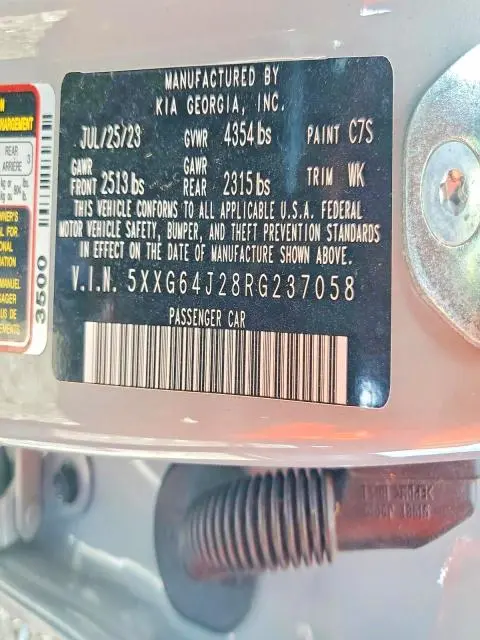 2024 KIA K5 GT LINE  