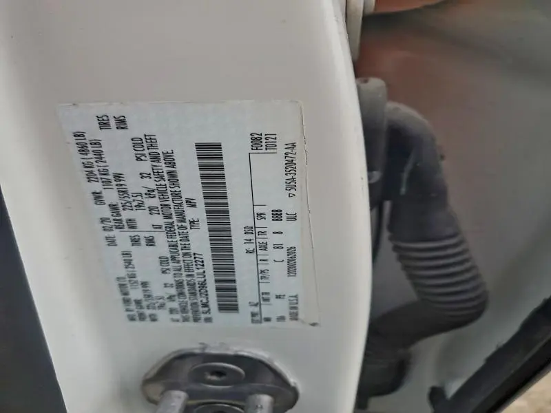 2020 LINCOLN CORSAIR RESERVE  