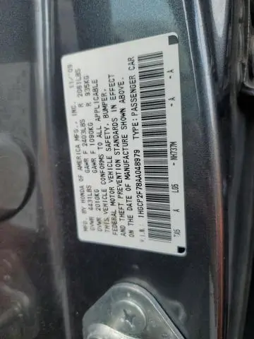 2010 HONDA ACCORD EX  