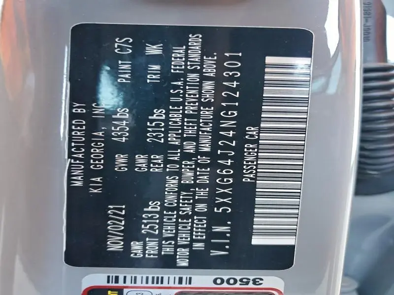 2022 KIA K5 GT LINE  