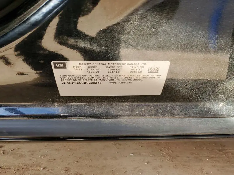 2011 BUICK REGAL CXL  