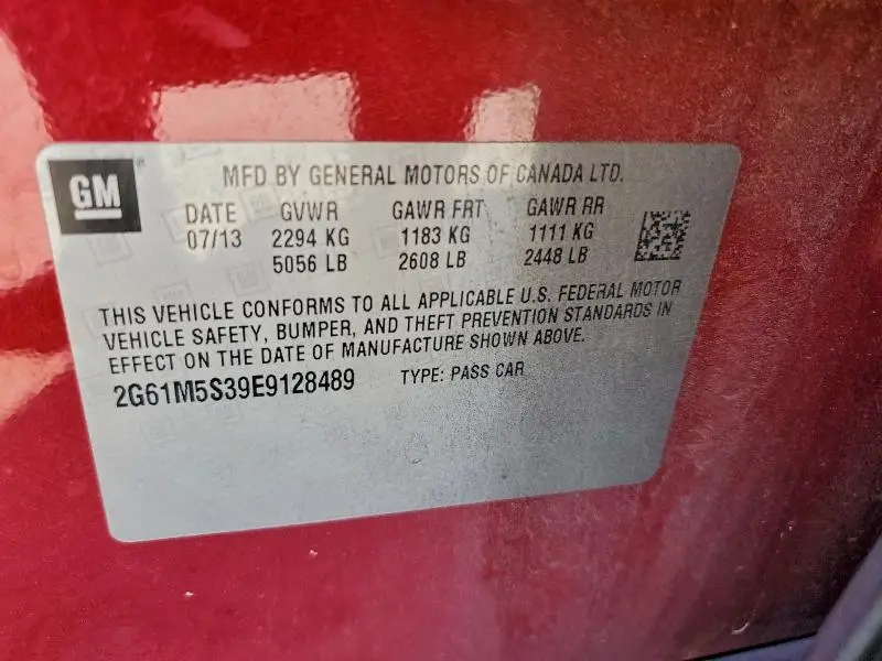 2014 CADILLAC XTS LUXURY COLLECTION  