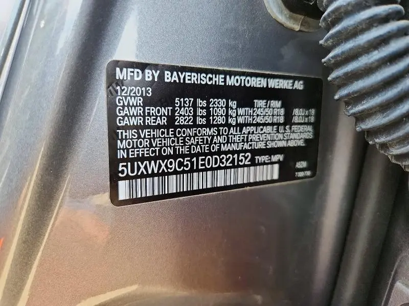 2014 BMW X3 XDRIVE28I  