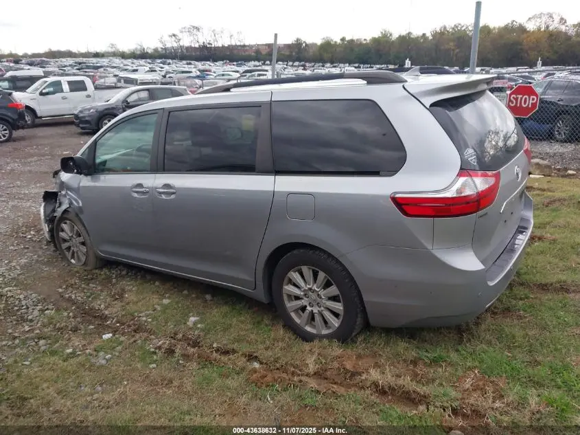 2017 TOYOTA SIENNA LIMITED PREMIUM 7 PASSENGER