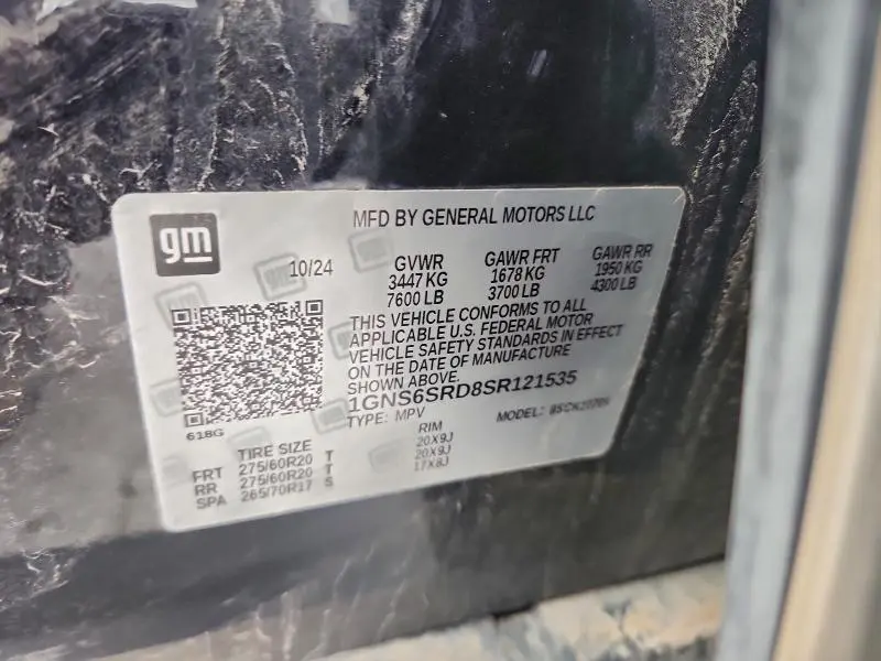 2025 CHEVROLET TAHOE K1500 PREMIER  