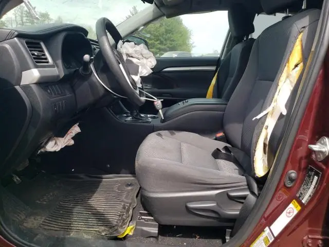 2019 TOYOTA HIGHLANDER LE  