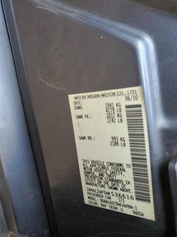 2010 NISSAN ALTIMA BASE