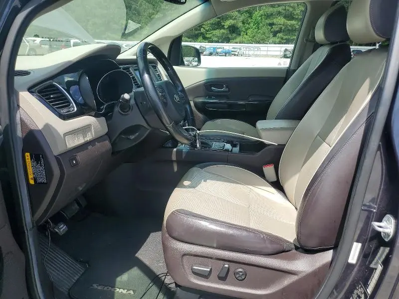 2015 KIA SEDONA SXL   