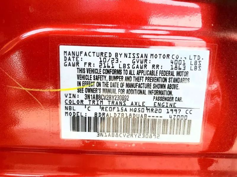 2024 NISSAN SENTRA SV  