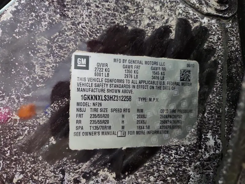 2017 GMC ACADIA DENALI  