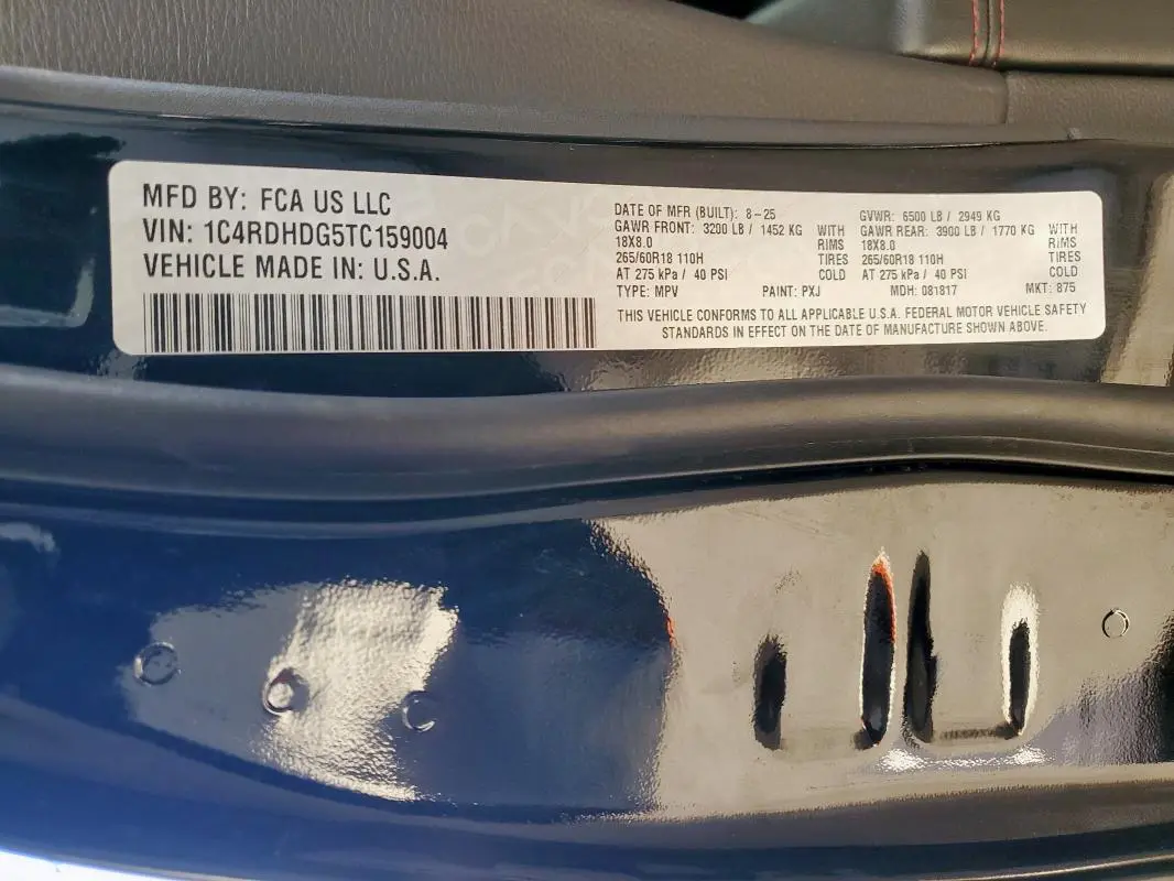 2026 DODGE DURANGO GT  