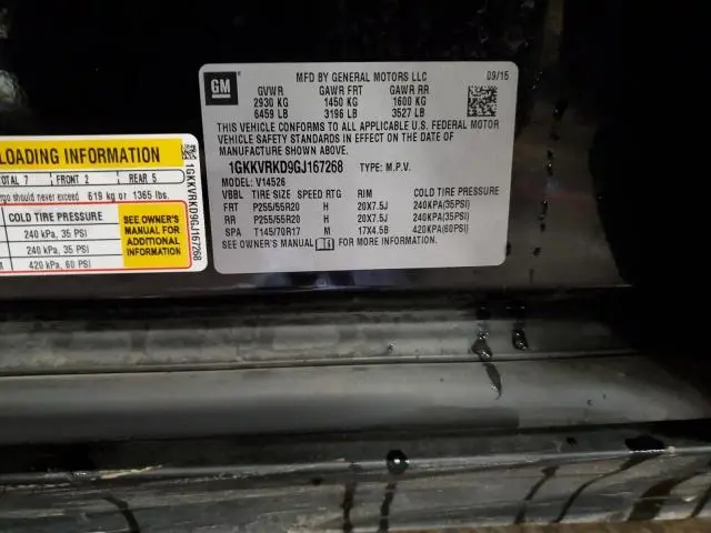 2016 GMC ACADIA SLT-1