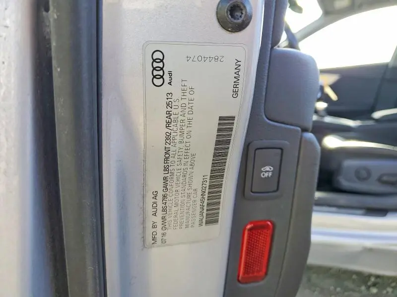 2017 AUDI A4 PREMIUM  