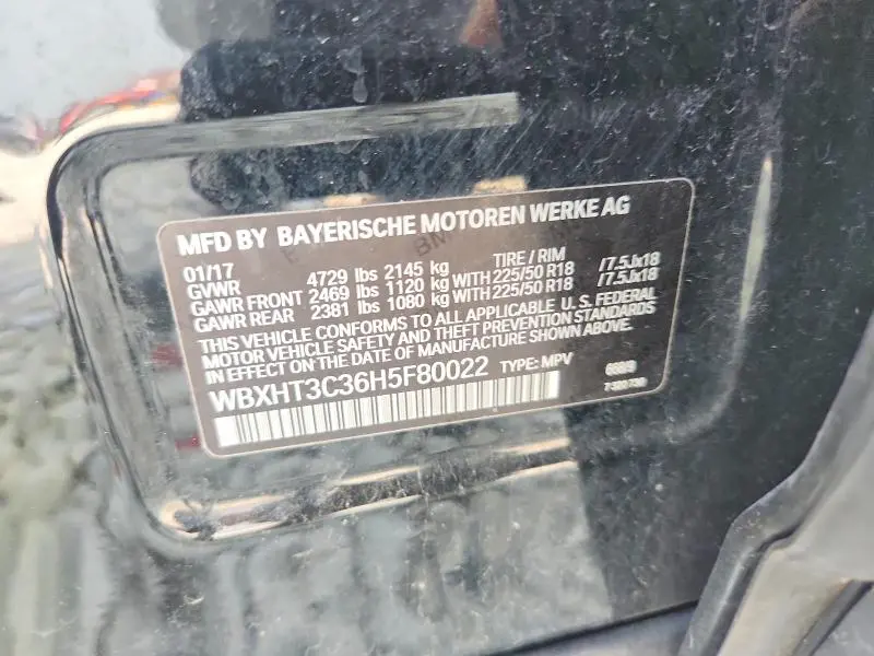 2017 BMW X1 XDRIVE28I  