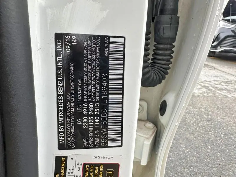 2017 MERCEDES-BENZ C 43 4MATIC AMG  