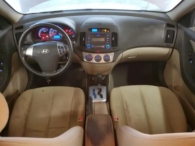 2010 HYUNDAI ELANTRA BLUE  