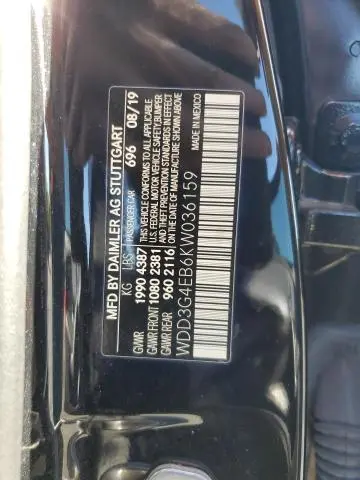 2019 MERCEDES-BENZ A 220  