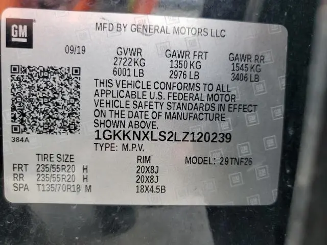 2020 GMC ACADIA DENALI