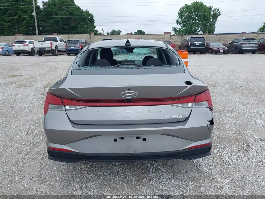 2023 HYUNDAI ELANTRA HYBRID BLUE