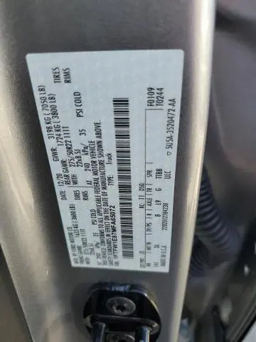 2021 FORD F150 SUPERCREW