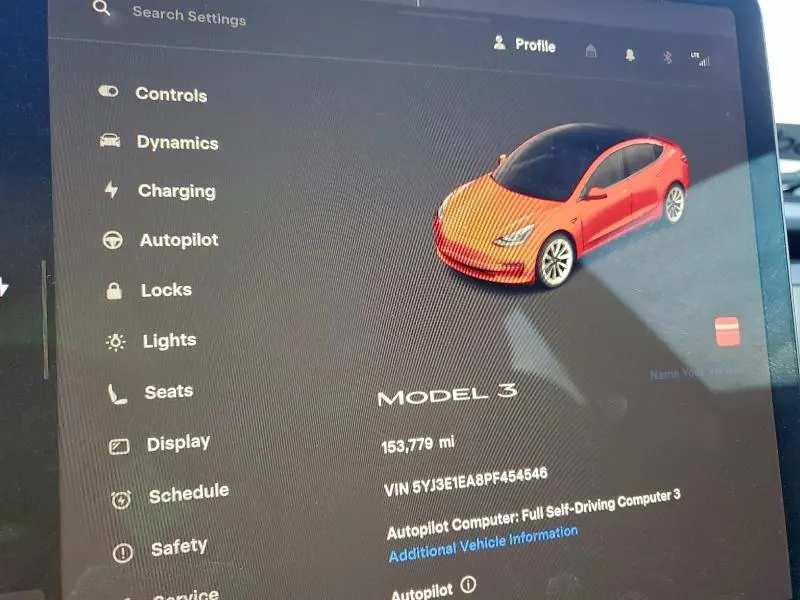2023 TESLA MODEL 3   
