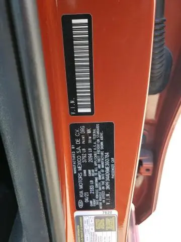 2021 KIA FORTE GT LINE  