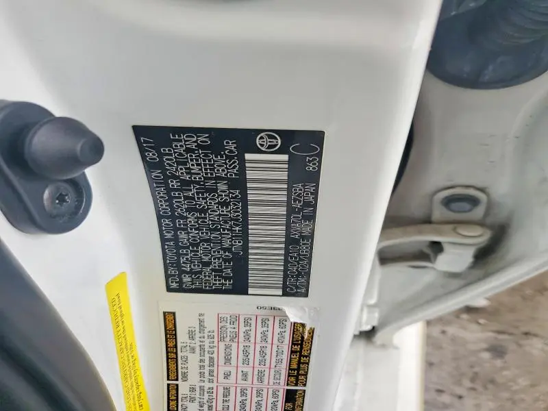 2018 TOYOTA CAMRY SE  